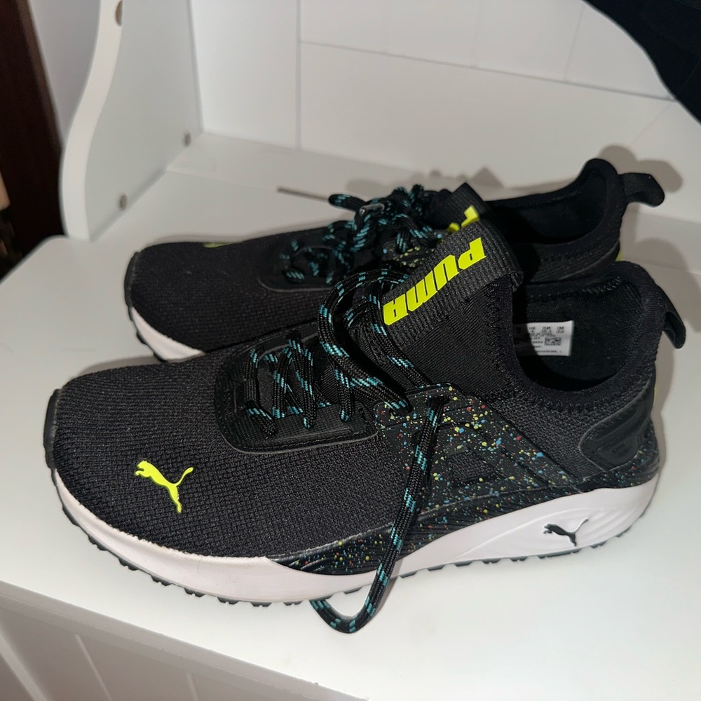 Puma Kids Black Sneakers